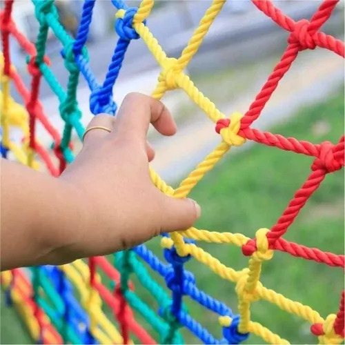 Rede Kid Play Malha 5 Polietileno Color 64mts2 20.00x3.20mts
