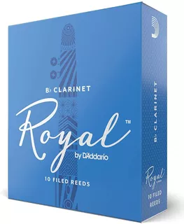 Caña Para Clarinete Rico Royal 1 Caja X 10 Und