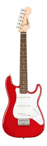 Guitarra eléctrica infantil Squier by Fender Mini stratocaster de álamo dakota red brillante con diapasón de laurel indio