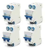 Comprar Pack X 4 Llave Termica Bipolar Sica 2x32a Interruptor Termomagnetico Bipolar 32a, Capacidad De Ruptura 3000a, Curva C