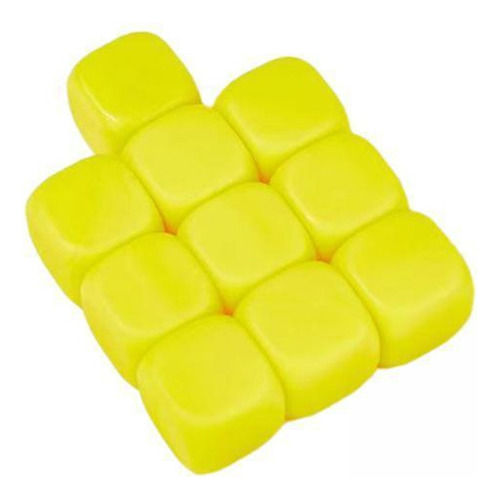 4 X 10 Dados En De 16 Mm, Dados De Seis Caras Para Juegos De