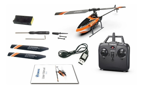 Imagen 4 de 10 de Helicóptero Rc Radiocontrol 2.4g Eachine E129 Flybarless Rtf