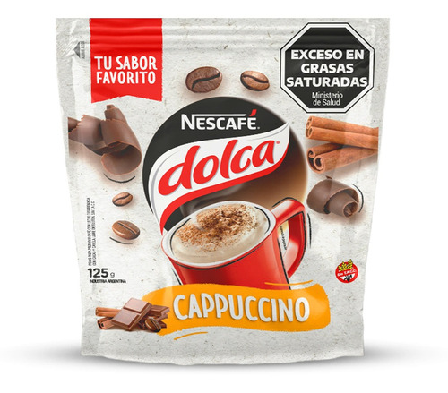 Nescafé Dolca mixes cappuccino 125gr cafe soluble