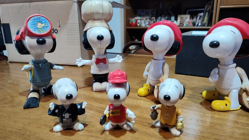 Muñecos Lote Snoopy Gigantes Y X El Mundo
