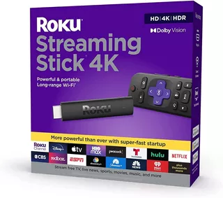 Roku Streaming Stick 4k | Transmite 4k/hdr/dolby Vision