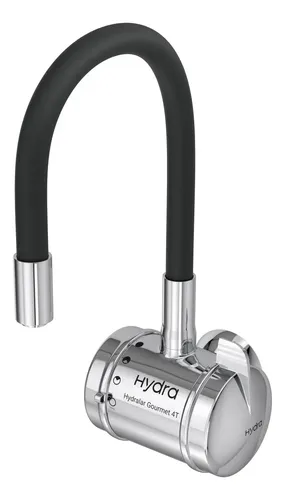 Torneira Elétrica Flexível De Parede Para Cozinha Hydra Cor Preto ...
