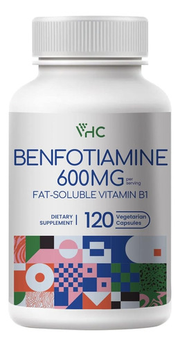 Vhc Vitamina B1 De Tiamina Soluble 600mg 120und