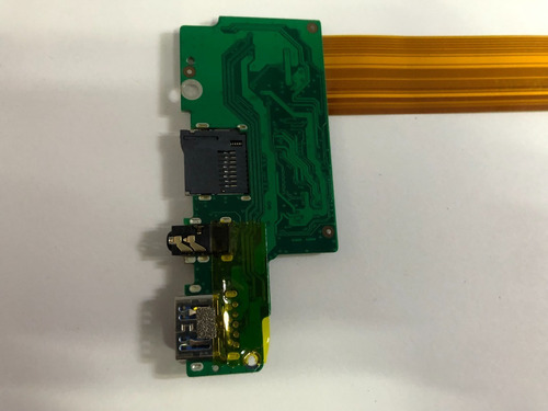 Tarjeta De Puertos Usb Laptop Lanix Neuron A V19 Con Flexo (Usado)