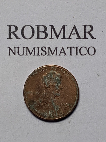 Robmar- Moneda De1  Penny Es 1 Centavo De Usa,año 1995 S
