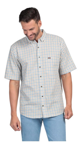 Camisa Regular Fit Manga Corta Lee Hombre 34o