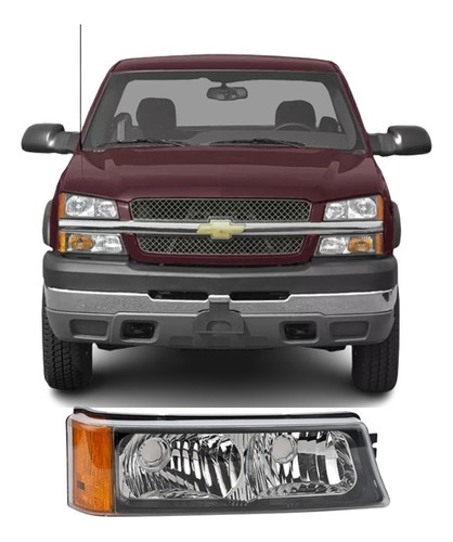 Cuarto Frontal Silverado 2003-2007 2500 Copiloto Ctt