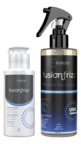 Fusion Frizz Miracle Recovery + Progressiva Orgânica 100 Ml