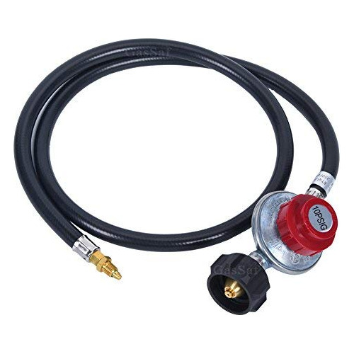 4ft 0-10psi Adjustable High Pressure Propane Regulator ...