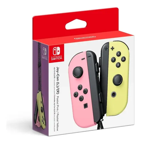 Switch Sem Fio Nintendo Joy-con Pastel Pastel Green Pastel Purple