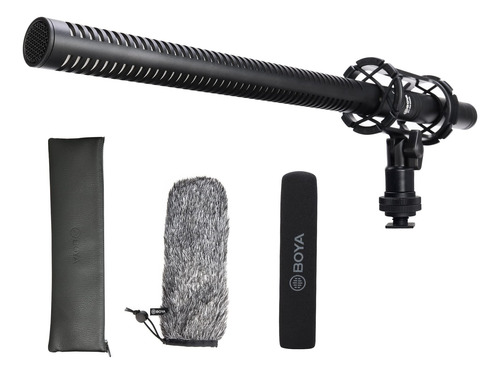 Microfono De Mano Shotgun Supercardioide Boya By-bm6060l Xlr