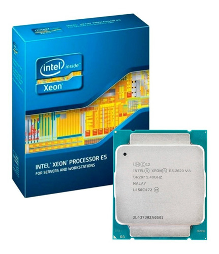 Processador Intel Xeon E5 2620 V3 2.40ghz, 2-cores 6 -12 Thr (Recondicionado)