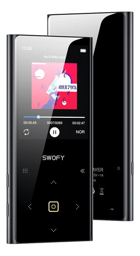 Swofy - Reproductor Mp3 De 32 Gb Con Bluetooth 5.0, Portatil