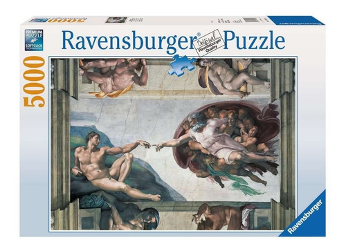 Imagen 1 de 2 de Ravensburger 5000 Pzs Michelangelo 174089 Rdelhobby Mza