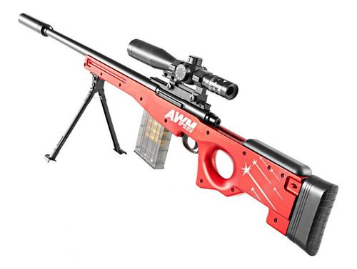 Imagen 1 de 5 de Rifle De Francotirador Awm, Pistola De Bala Suave De Eyecció