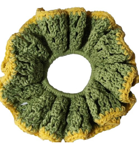 Scrunchie A Crochet Grande