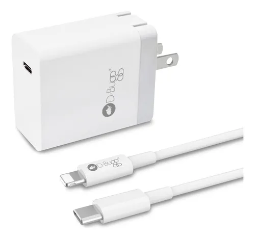 Cargadores DBUGG DB-PD64 CARG PARED DBUGG TIPO C 65W DB-PD64 Cargador De Pared / Con Conectores Duales De Carga Ultra Rápida / Trabaja Con Potencia De 65 W. - Código: DB-PD64 | Compra en Guadalajara