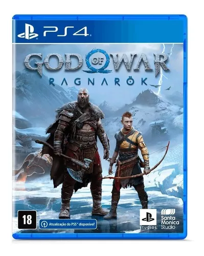 Console Playstation 4 com Jogo God of War Ragnarök Multisom