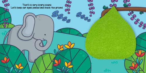Book : Peek And Seek - In The Wild - Childrens Sensory Touc