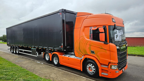Scania R450 6x2 Highline 2021 + Sider 30 Plt Noma Completo