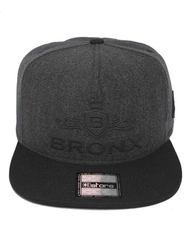 Boné Snapback E-stars Chumbo