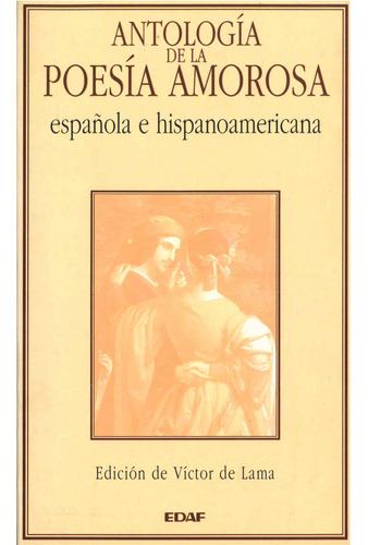 Antologia De La Poesia Amorosa Esp.-hi - Lama, V.