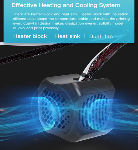 Creality Ender 3 V2 Kit De Hotend Completo Piezas De Impreso