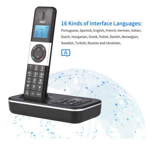 Teléfonos Inalámbricos Bisofice D1002 Tam-d Con Contestadora