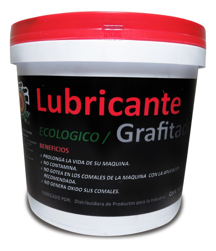 Grafito Lubricante Ecologico 100% Grasa Resistente Al Calor