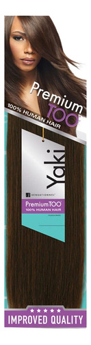 Sensationnel Premium Too Yaki Weave 100% Cabello Humano Y Ca