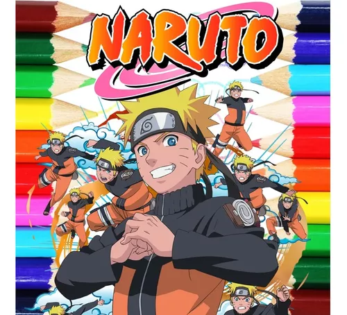 Como desenhar o Naruto - Parte 2 - pintura 