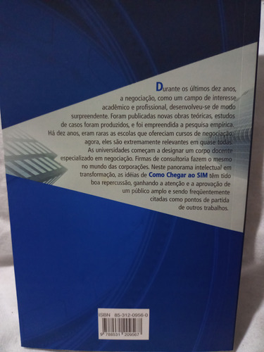 Como Chegar Ao Sim, De Roger Fisher, William Ury E Bruce Patton, Editora Imago (Usado)