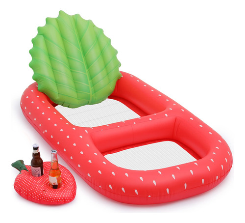 Monibloom Flotador De Piscina Inflable Para Adultos, Flotado