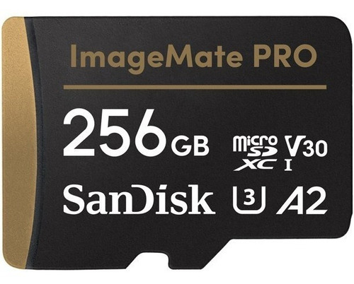 Tarjeta de memoria SanDisk SDSQXBD-256G-AWCKA  ImageMate Pro Extreme con adaptador SD 256GB