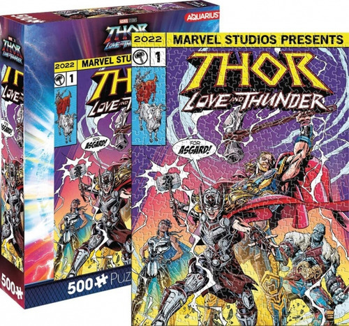 Aquarius 65410 Marvel Thor Love And Thunder Comic 500 Piezas
