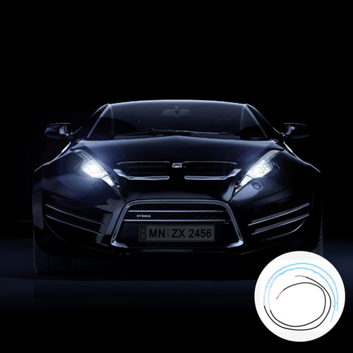 / Tiras De Faros Delanteros Flexibles Para Coche, Lámpara