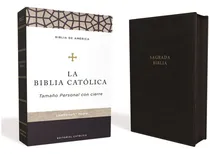 Comprar La Biblia Catolica Biblia de America Letra Comfort Print Forro Leathersoft Negro Con Cierre Editorial Católica