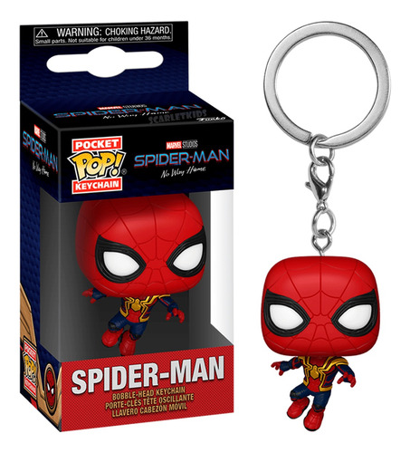 Llavero Pop Spiderman No Way Home Funko Keychain Original Sk