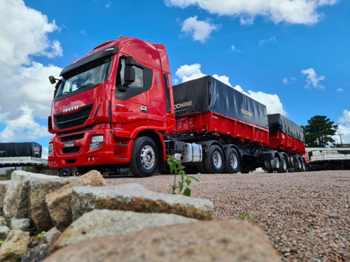 Iveco Hi-way 480 6x4 + Bicaçamba Basculante Facchini