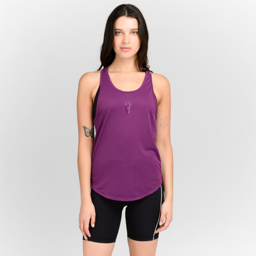 Polera Sin Mangas Entrenamiento Mujer Spyder Backcountry Pur