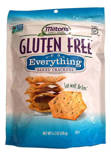 Galleta Cracker Everything Miltons 128g