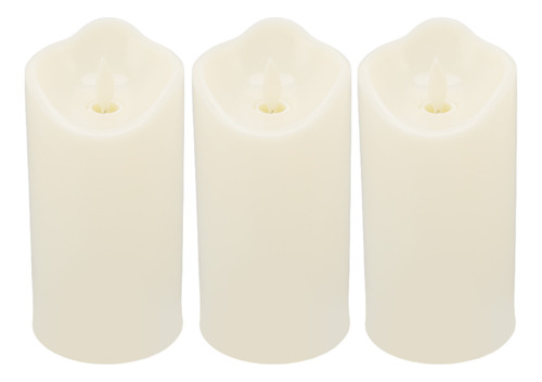 Té Electrónico Decorativo Sin Llama, 3 Velas Led