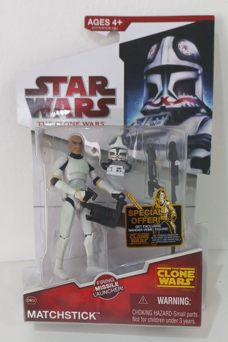 Star Wars Clone Wars Pilot Matchstick Dtoid Clone (Usado)