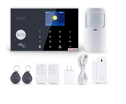 Alarma Gsm Wifi Casa Tactil Alerta App Tuya S Google Alexa 