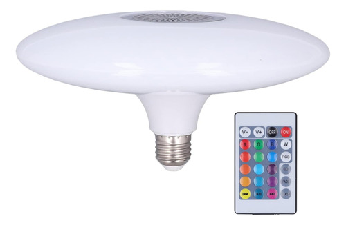 Foco / Bombillo Led Rgb Parlante Bluetooth + Control Remoto