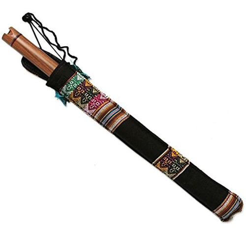 Novica Flauta Quena Peruana Tradicional De Madera Decorativa